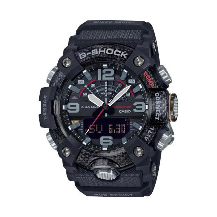 Casio G-Shock นาฬิกาข้อมือผู้ชาย สายเรซิ่น รุ่น GG-B100-1A - สีดำ