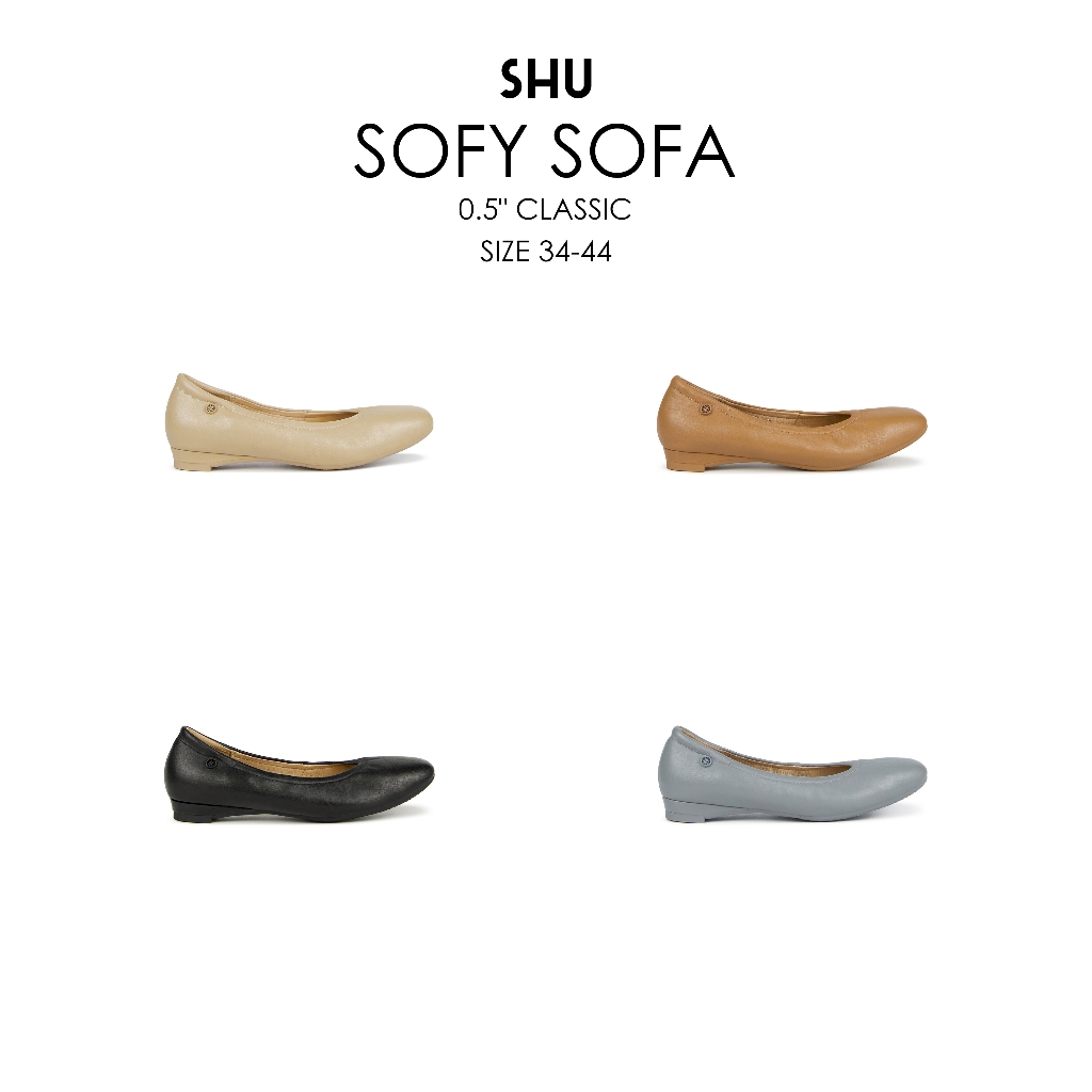 SHU SOFY SOFA 0.5" CLASSIC รองเท้าคัทชู