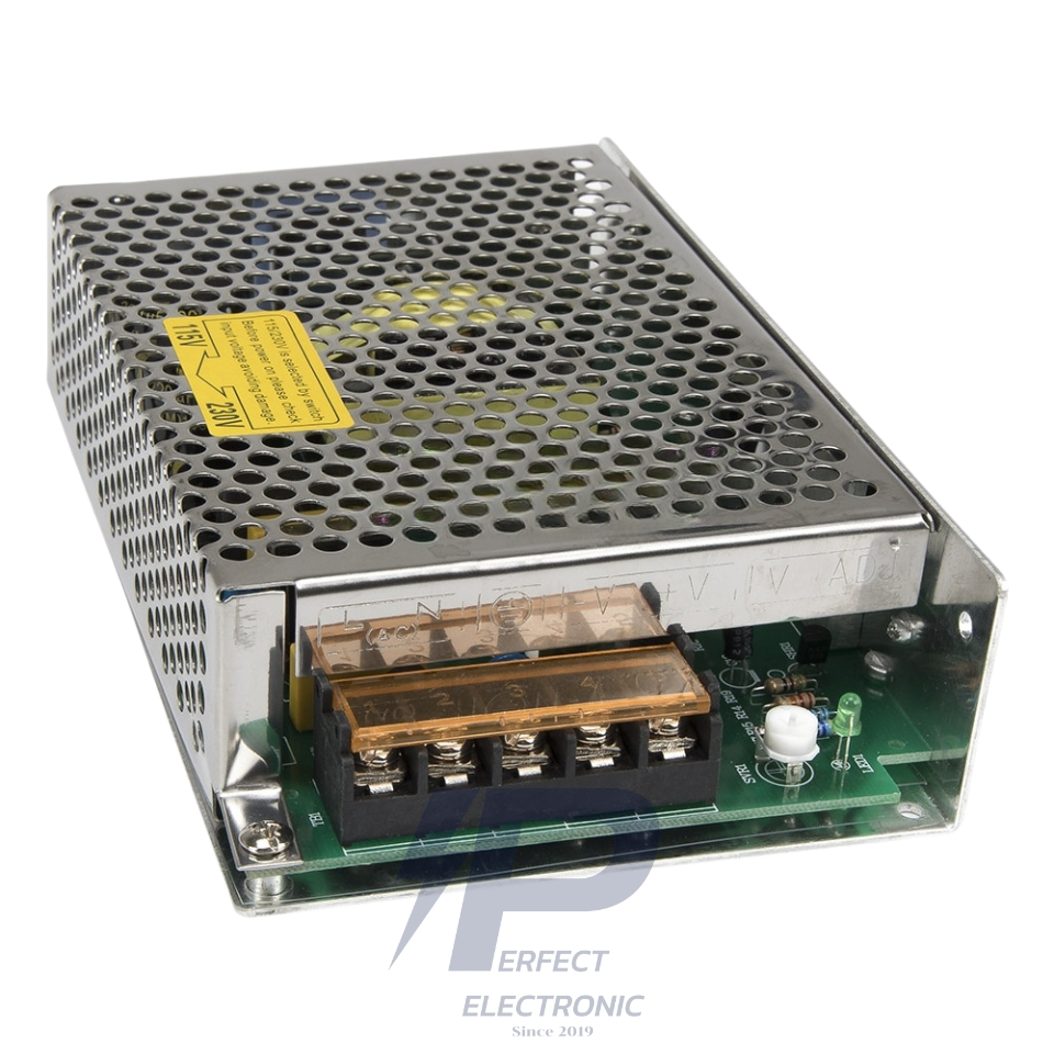 S-50-12 Switching Power Supply เพาเวอร์ซัพพลายแบบสวิตชิ่ง Input: 200-240VAC Output: 12VDC 4.2A 50W " พร้อมส่งในไทย "