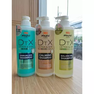 Lolane Pixxel โลแลน ดีท็อกซ์ แชมพู 550 มล. พิกเซล ดีท็อกซ์ซิฟายเออร์ แฮร์ แอนด์ สกาล์ป แชมพู (โฉมใหม่)