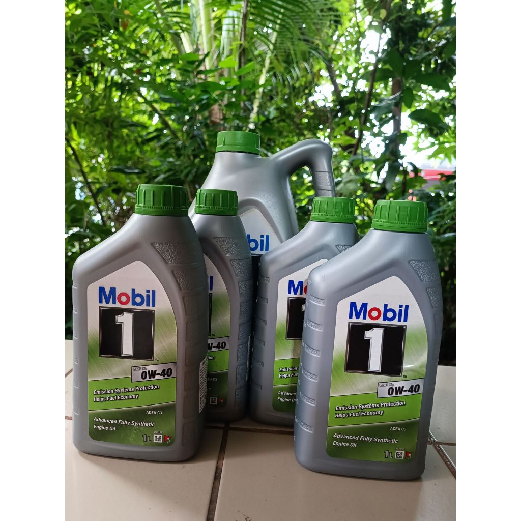 น้ำมันเครื่องสังเคราะห์แท้ Mobil 1 ESP X3 0W-40