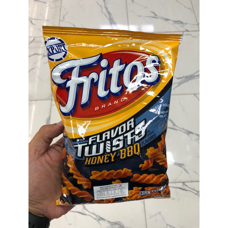 Fritos แผ่นข้าวโพดอบกรอบรูปเกลียวรสน้ำผึ้งบาร์บีคิว 🇺🇸🇺🇸 ขนาด 127.5g