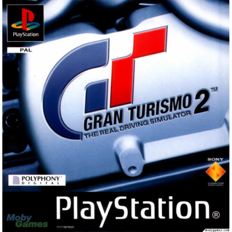 แผ่นเกมส์Ps1 - GT 2 - Gran Turismo 2 (2แผ่น)