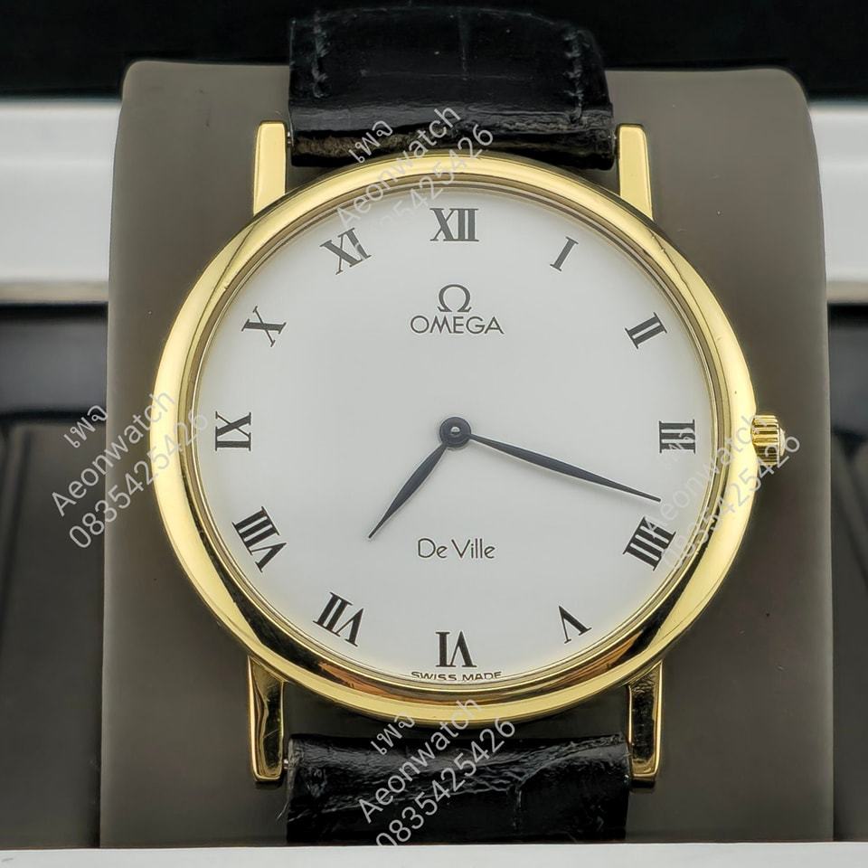 Omega De Ville 18k and 18k buckle