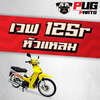 PUGParts ชุดสีwave125R หัวแหลม ชุดสีเวฟ125R (ชุด12ชิ้น) กุญแจกลม/กุญแจนิรภัย(กุญแจเล็ก/ใหญ่)