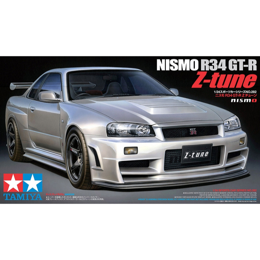 1/24  Nismo R34 GT-R Z tune plastic model cat kit Tamiya # 24282