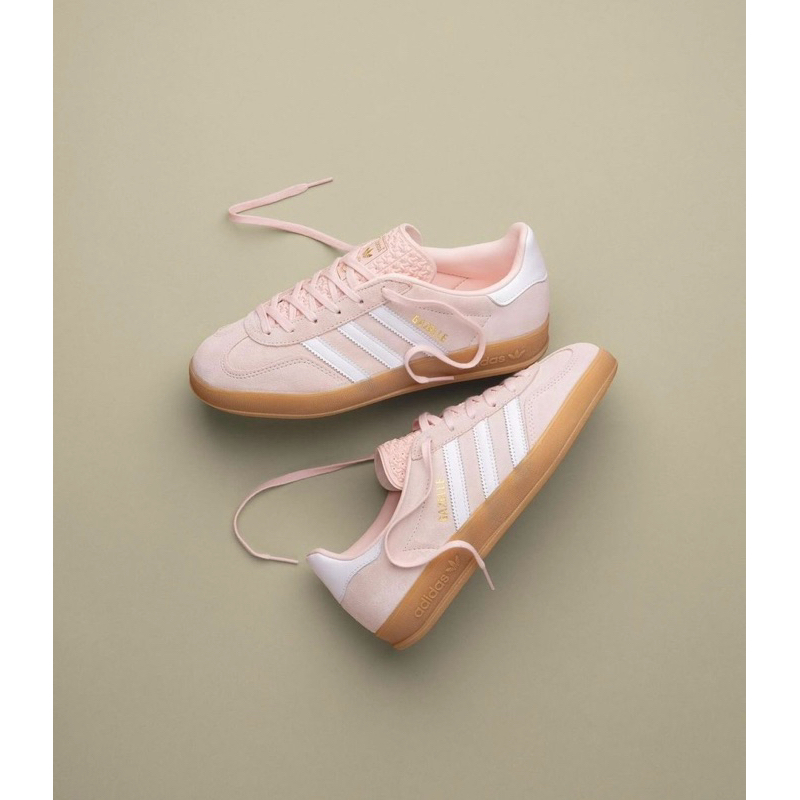 (พร้อมส่ง ของแท้ 100%) ADIDAS GAZELLE INDOOR SANDY PINK