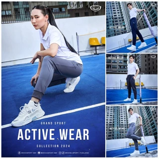 GRAND SPORT กางเกงวอร์มตัดต่อหล่อบุ้ง รหัส : 006237