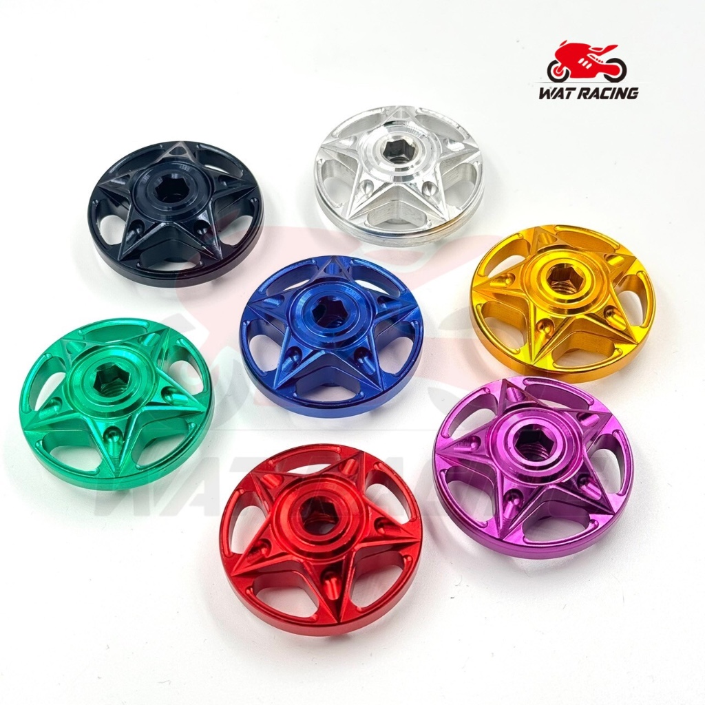 ฝาปิดอาร์ม Forza PCXทุกรุ่น CLICK160 แบบเจาะ / ฟอร์ซ่า / ปิดดุมล้อหลัง / น็อตล้อหลัง / น็อตดุม / อุมดุมล้อหลัง/ บูทปิดรู