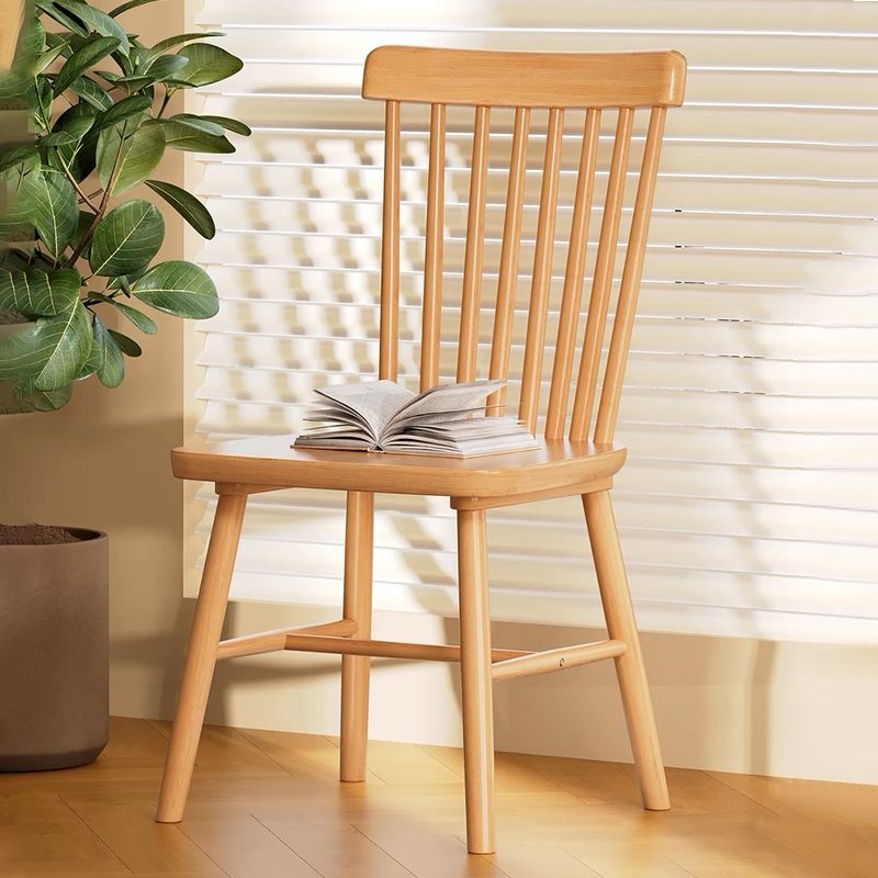 【จัดส่งจากกทม🚚】เก้าอี้กินข้าว เก้าอี้ไม้ เก้าอี้มินิมอล dinner chair