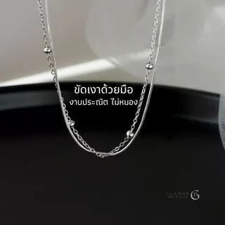 GLAMOR✨พร้อมส่ง สร้อยข้อมือเงิน Snake Bone Chain สร้อยข้อมือเงิน สร้อยข้อมือเงิน สร้อยข้อมือผู้หญิง