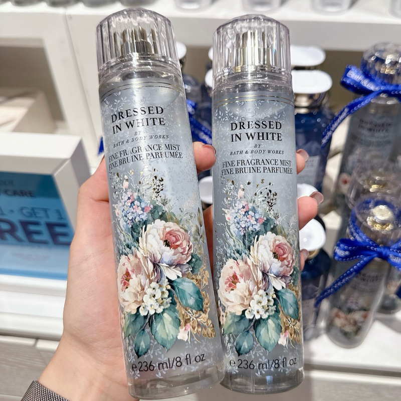New ! แบ่งขาย Body mist Dressed in white แท้ %