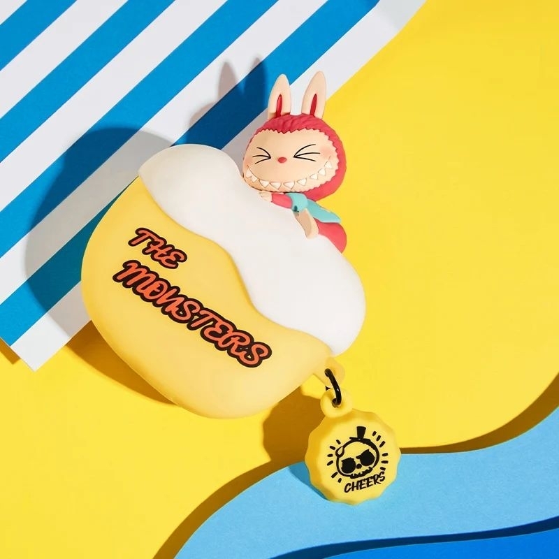 พร้อมส่งจากไทย เคสใส่หูฟัง Popmart the monster enchanted by the seaside series กระเป๋า labubuใส่ air