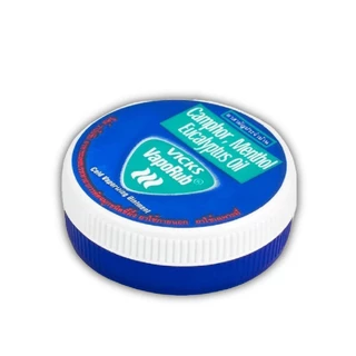 Vicks VapoRub วิคส์ วาเปอรับ (วิค วาโปรับ) ยาทาระเหยลดอาการคัดจมูก 1ตลับ 5กรัม 04213 / 10 กรัม 04211