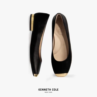 KENNETH COLE x ANNE THONGPRASOM รองเท้าส้นแบนผู้หญิง รุ่น ASTAIRE FLATS JET BLACK สีดำ ( FLT - KF14077LE-001 )