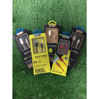 สายชาร์จ Samya สายชาร์จโทรศัพท์ สายถักทนทาน Micro/ iPhon/Typ…