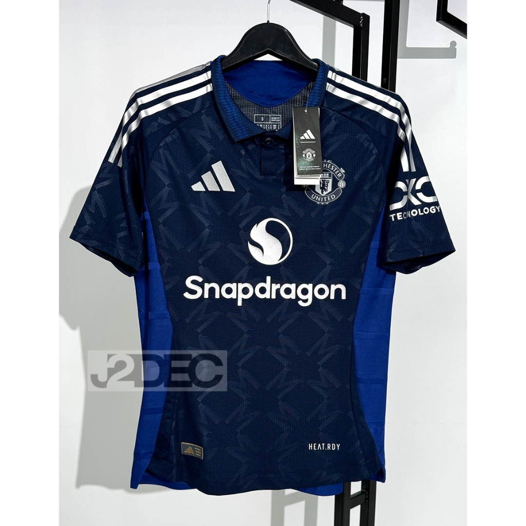 ใหม่ล่าสุด!! เสื้อ Player แมนยู Away เยือน เกรดนักเตะ 2024/25 ฟลูออฟชั่น EPL ชื่อนักเตะแมนยู (ครบทุกคน)+พร้อมเบอร์