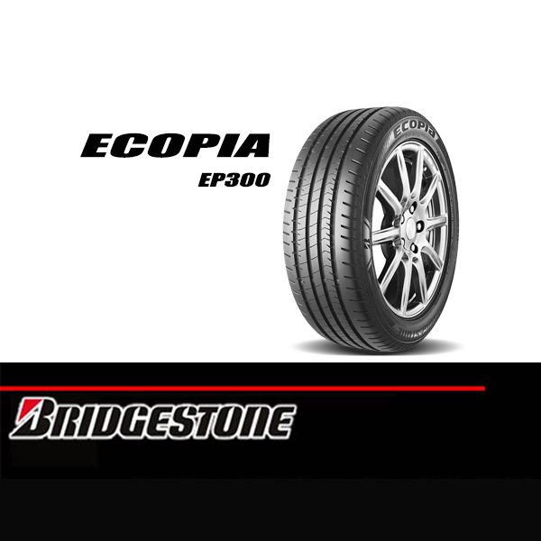 ยาง BRIDGESTONE 195/55R15 EP300 ยางใหม่ ปี24 พร้อมจุ๊ปลมยางแท้