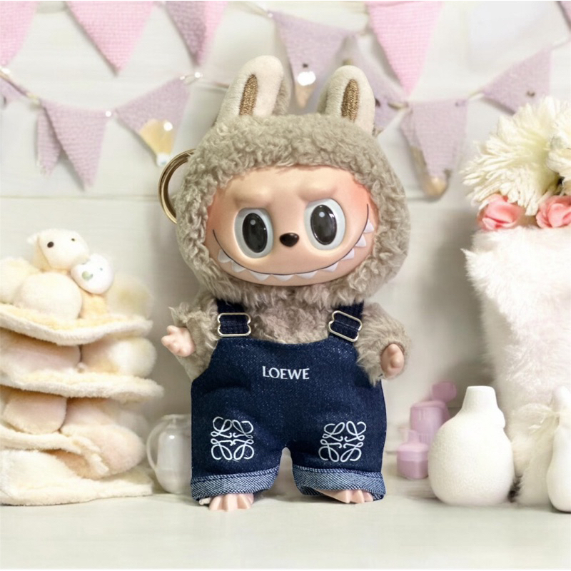 พร้อมส่งชุดเอี๊ยมลาบูบู้มาการองแต่งแบรนด์