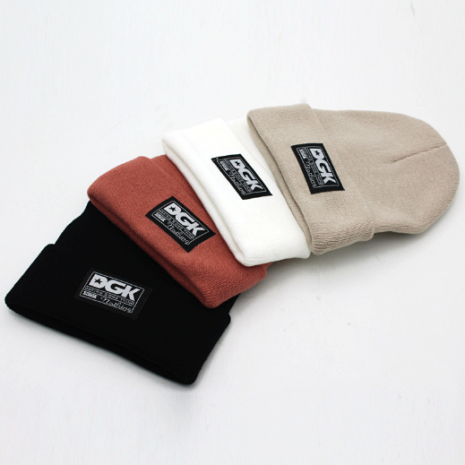 หมวกไหมพรม_DGK Cap_Hat ใส่กันหนาว ลายปัก มีหลายสี ราคาถูก พร้อมส่ง