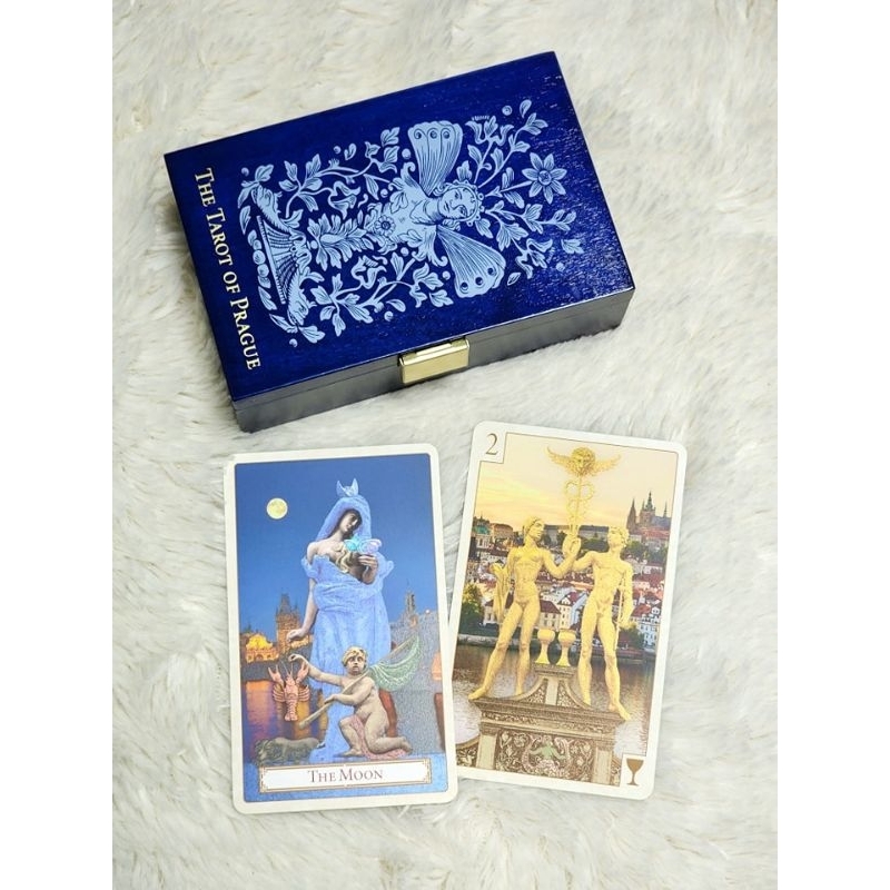 Tarot of Prague ไพ่ยิปซีแท้ชุดลิมิเต็ดเคลือบเมทัลลิค ไพ่ยิปซี ไพ่ทาโร่ต์ ไพ่ออราเคิล Tarot deck
