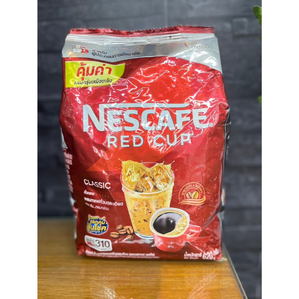 เนสกาแฟ RedCup กาแฟผงสำเร็จเรดคัพ ขนาด 620 กรัม