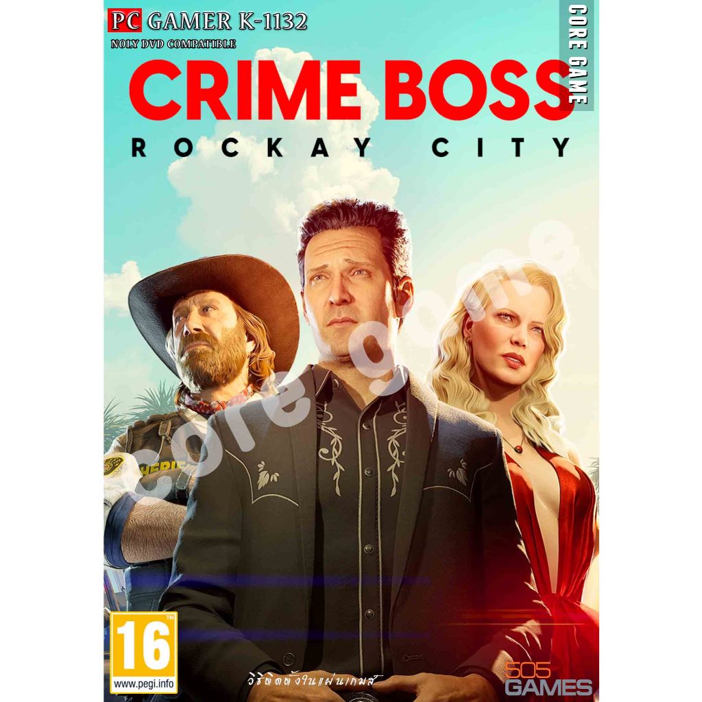 Crime Boss Rockay City แผ่นและแฟลชไดร์ฟ  เกมส์ คอมพิวเตอร์  Pc และ โน๊ตบุ๊ค