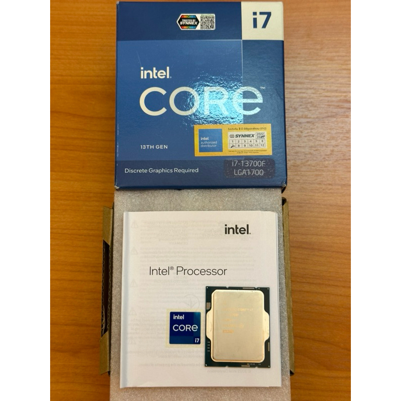 Intel core i7-13700f ประกัน ingram 7/2026 มือสอง อุปกรณ์ครบ