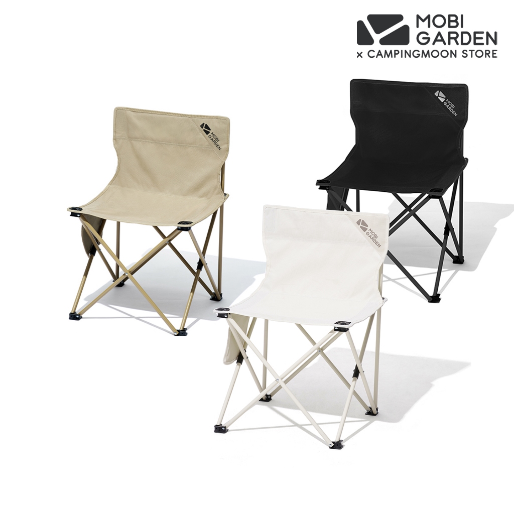 เก้าอี้สนามพับได้ Mobi Garden รุ่น Mini Folding Chair มี 4 สี เนื้อผ้า Oxford พร้อมกระเป๋าหิ้ว