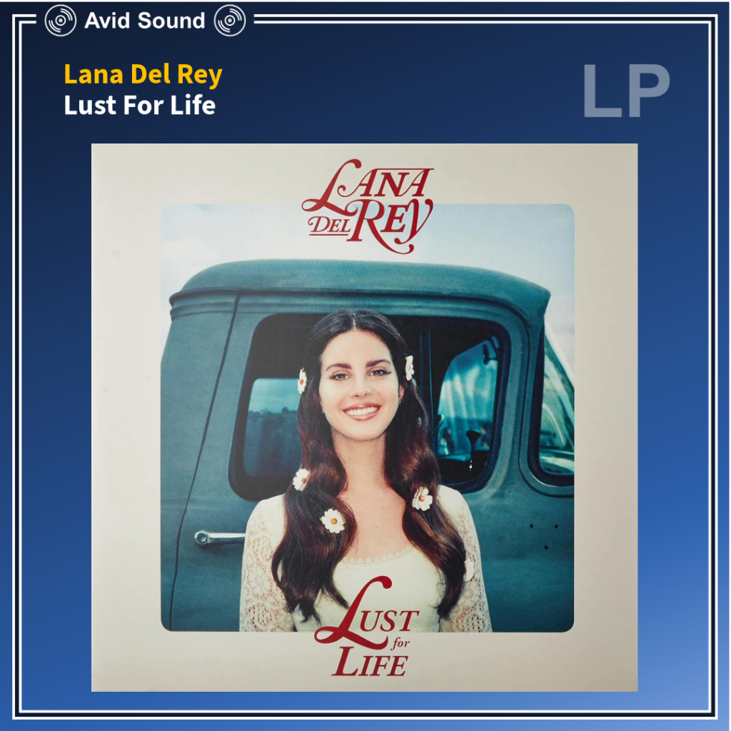 แผ่นเสียง Lana Del Rey Lust For Life ใหม่ ซีล Vinyl LP