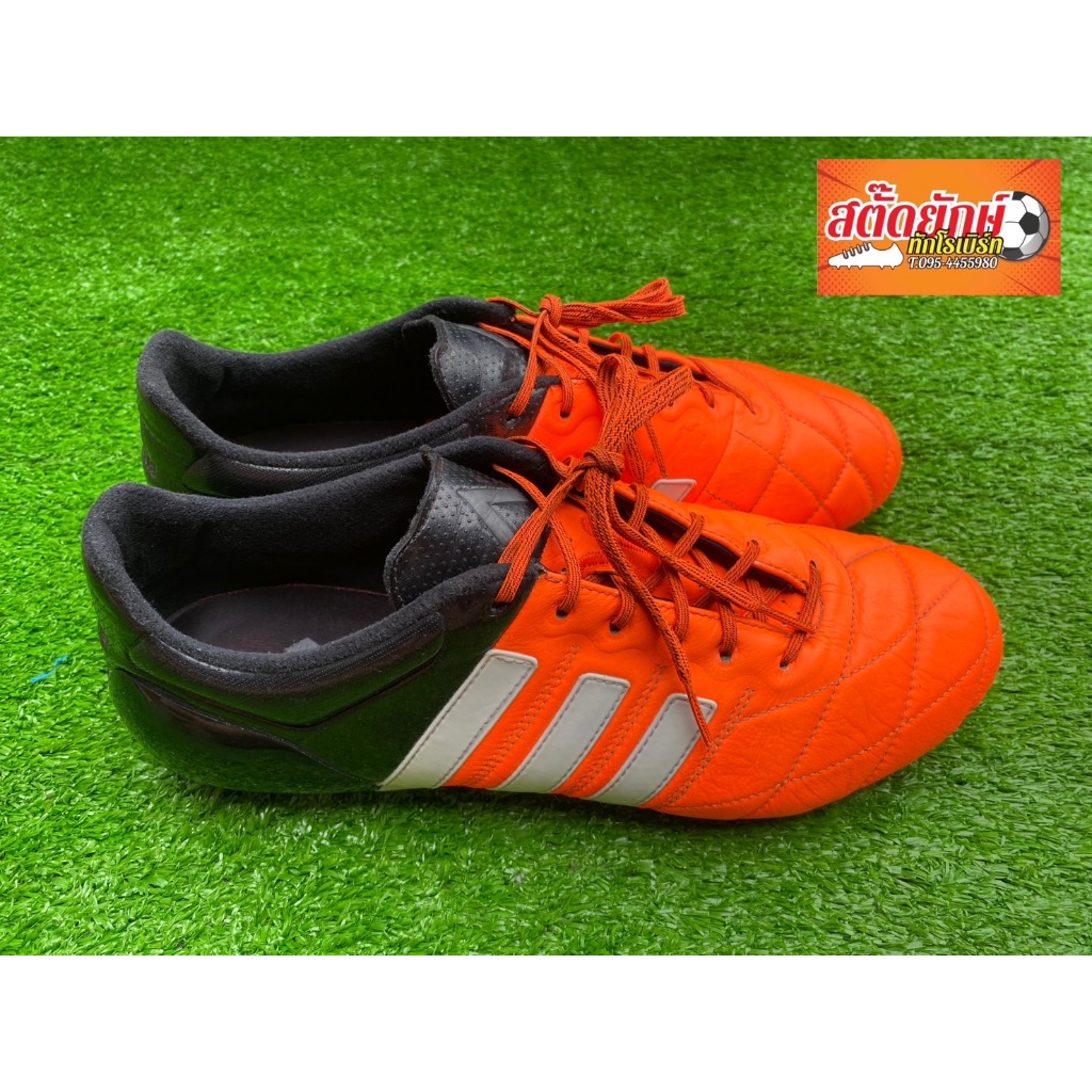 ADIDAS ACE 15.1 FG/AG ตัวท๊อป ไซส์ 11.5/46/295 มือสอง สภาพ 95%