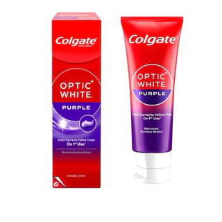 Colgate คอลเกต ยาสีฟัน อ๊อพติค ไวท์ เพอร์เพิล 100 กรัม