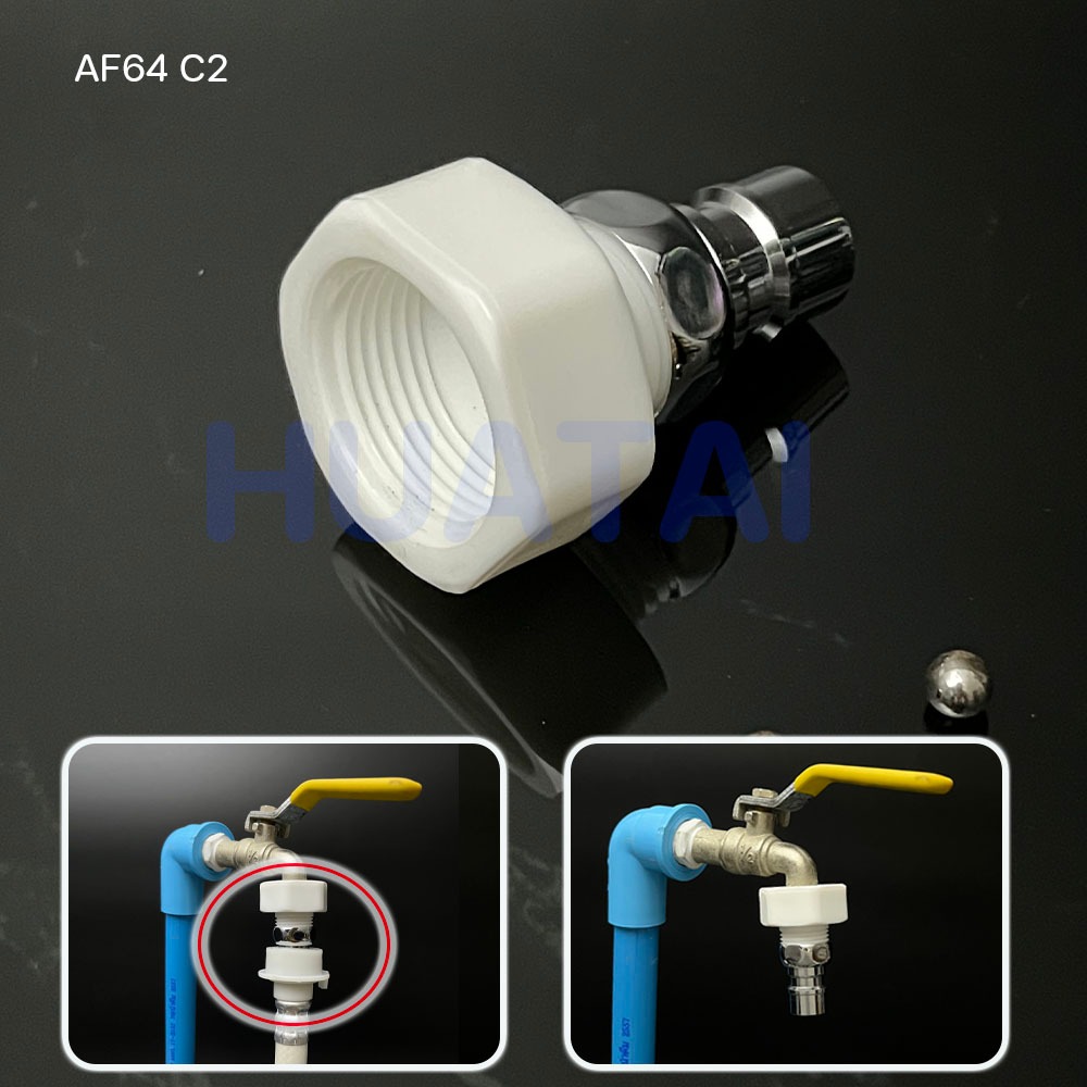 หัวต่อ ข้อต่อเครื่องซักผ้า ฝักบัวอาบน้ำ Connector Shower head คุณภาพสูงสุด สินค้าพร้องส่ง ราคา ถูกที่สุด ดีลบีเคเค แกลเลอรีภาพที่ 4