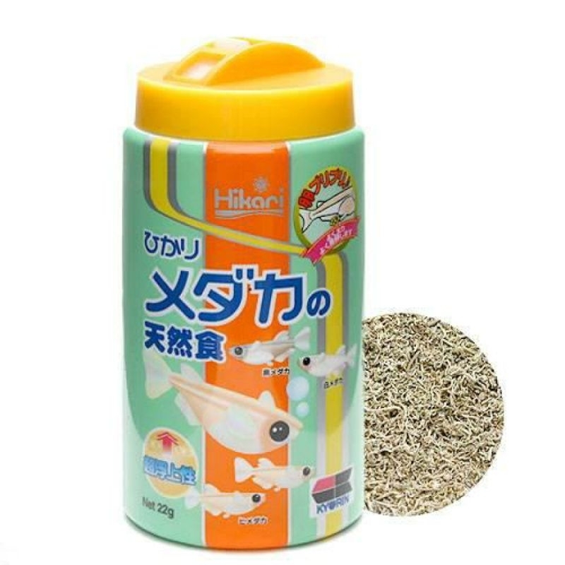 Kyorin Hikari Medaka Natural Foodอาหารปลาเมดากะไส้เดือนอบแห้งจากญี่ปุ่น22g