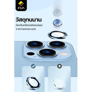 [Official] iFilm ฟิล์ม เลนส์กล้อง วงสีๆ For iPhone 12 Promax For iPhone 11 Pro Max ฟิล์มกระจก เลนส์กล้อง วงสีๆ Film Lens