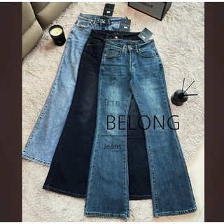 BELONG | BL501/BL502 | FLARE (แฟลร์ คลาสสิก) กางเกงยีนส์ขาม้าเอวกลาง | A55