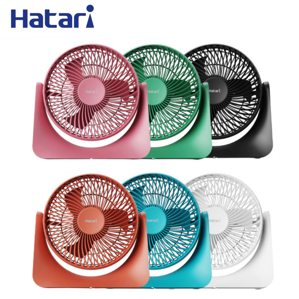 Hatari พัดลมตั้งโต๊ะ 8 นิ้ว Cyclone Max PS8M1
