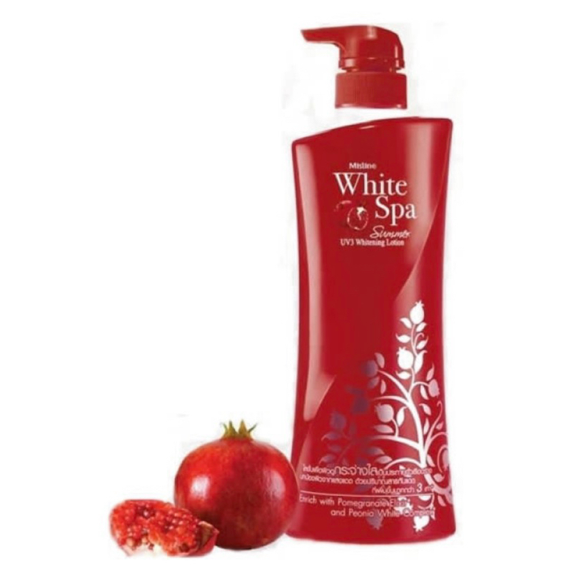 MISTINE WHITE SPA SUMMER UV3 LOTION โลชั่นกันแดด ซัมเมอร์ มิสทีน 400 ML.