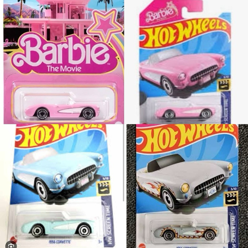 (ทักลด50%)(แรร์)แท้💗Hotwheels Barbie the movie hot wheels บาร์บี้ โมเดล Hot Wheels Barbie The Movie2