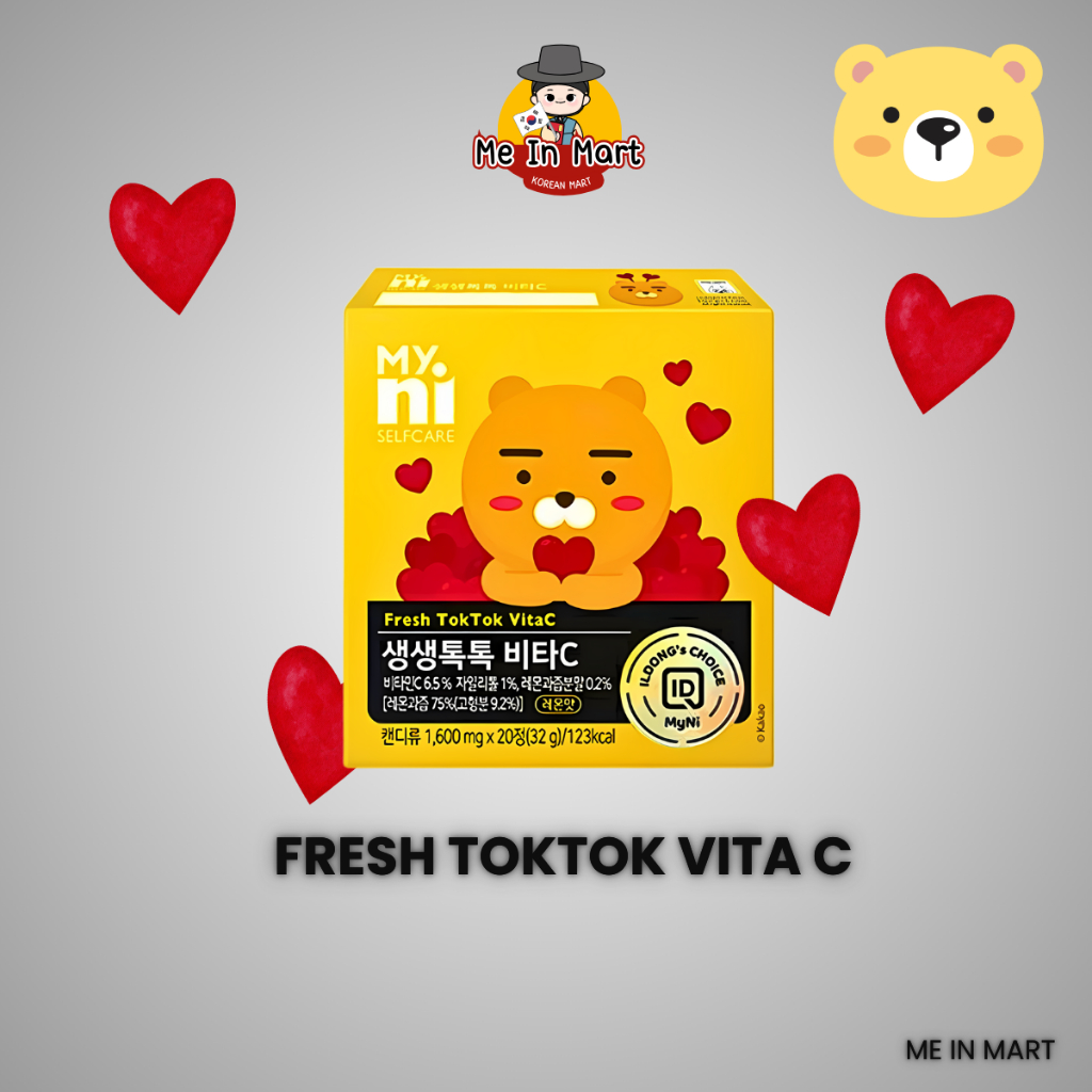 [Me In Mart] My NI selfcare - Fresh TOkTok Vita C วิตามินซีชนิดเม็ด ผิวกระจ่างใส