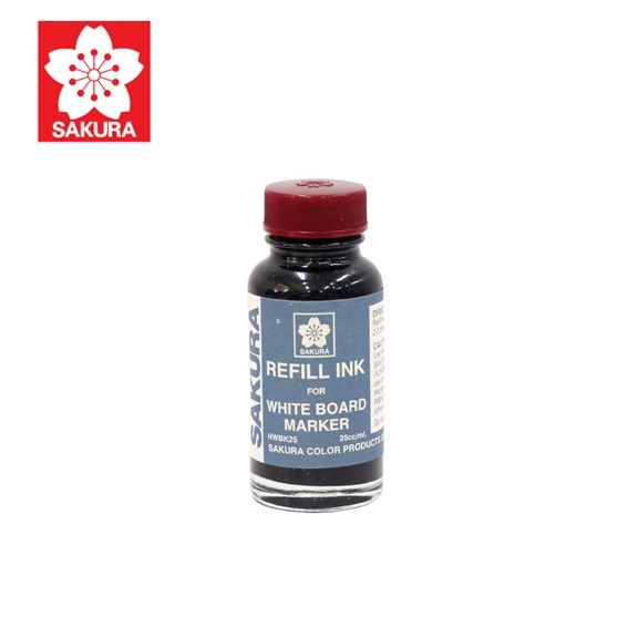 หมึกเติมปากกาไวท์บอร์ด SAKURA 25ซีซี (ราคาต่อ 1 ขวด)