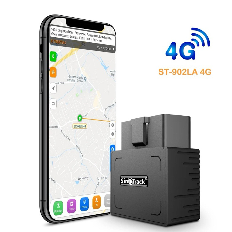 SINOTRACK 4G OBD ST-902LA ไม่ต้องติดตั้ง เสียบปลั๊กสามารถใช้งานได้เลย