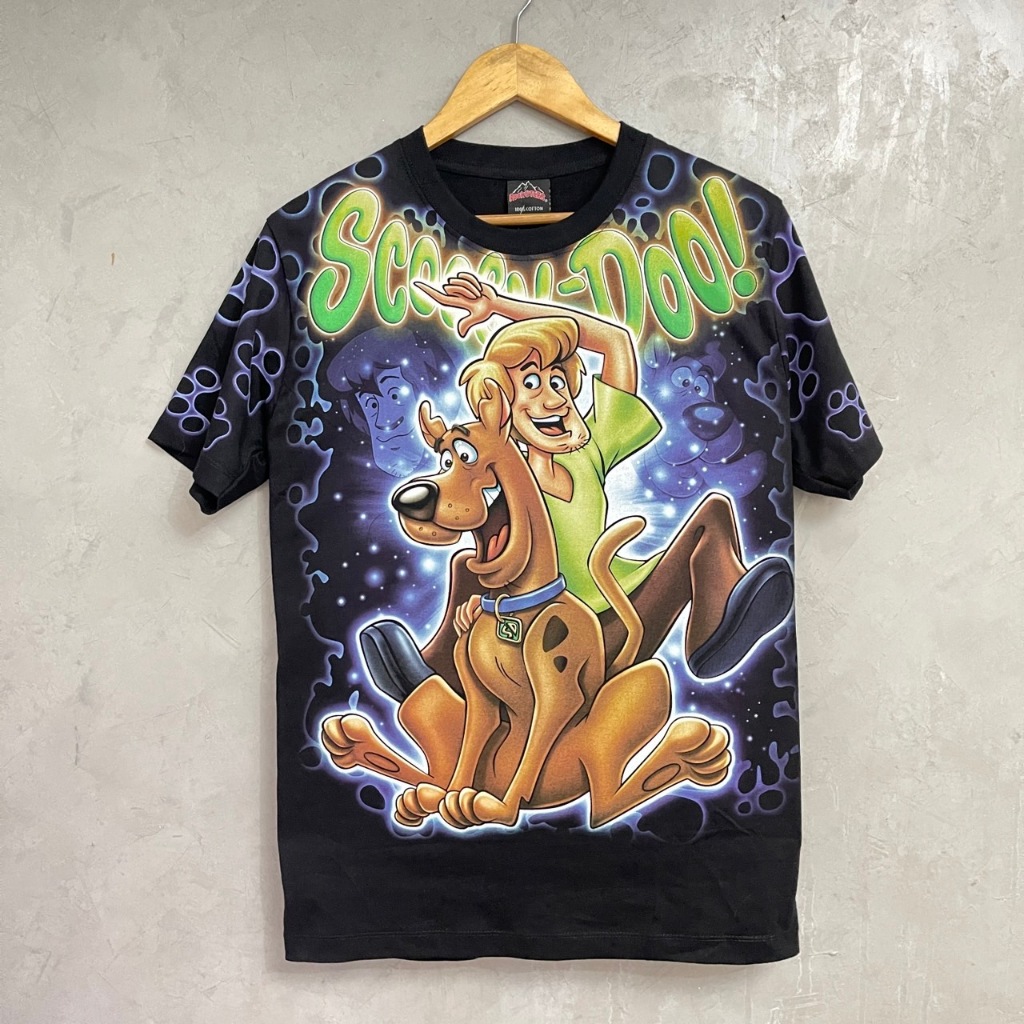 เสื้อยืดOVP สกูบี้ดู2(ป้ายRocktee เรืองแสง) ผ้าCotton100