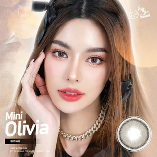 รวมคอนแทคเลนส์ Mini Olivia Brown / Light Brown / Gray / Green - Kitty Kawaii ขนาดมินิ