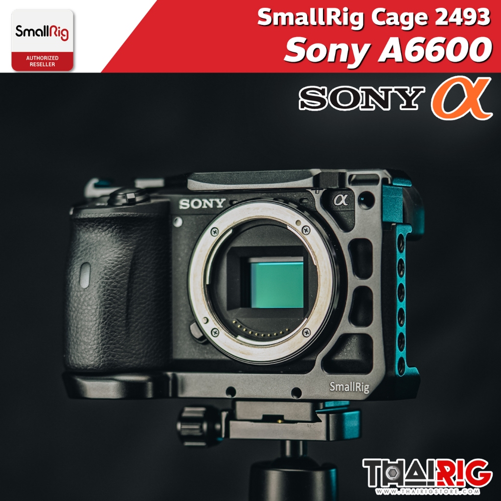 📌ส่งจากไทย📦 Cage Sony a6600 SmallRig 2493 เคส กล้องโซนี่ อุปกรณ์เสริม Case กันกระแทก ถ่ายวีดีโอ