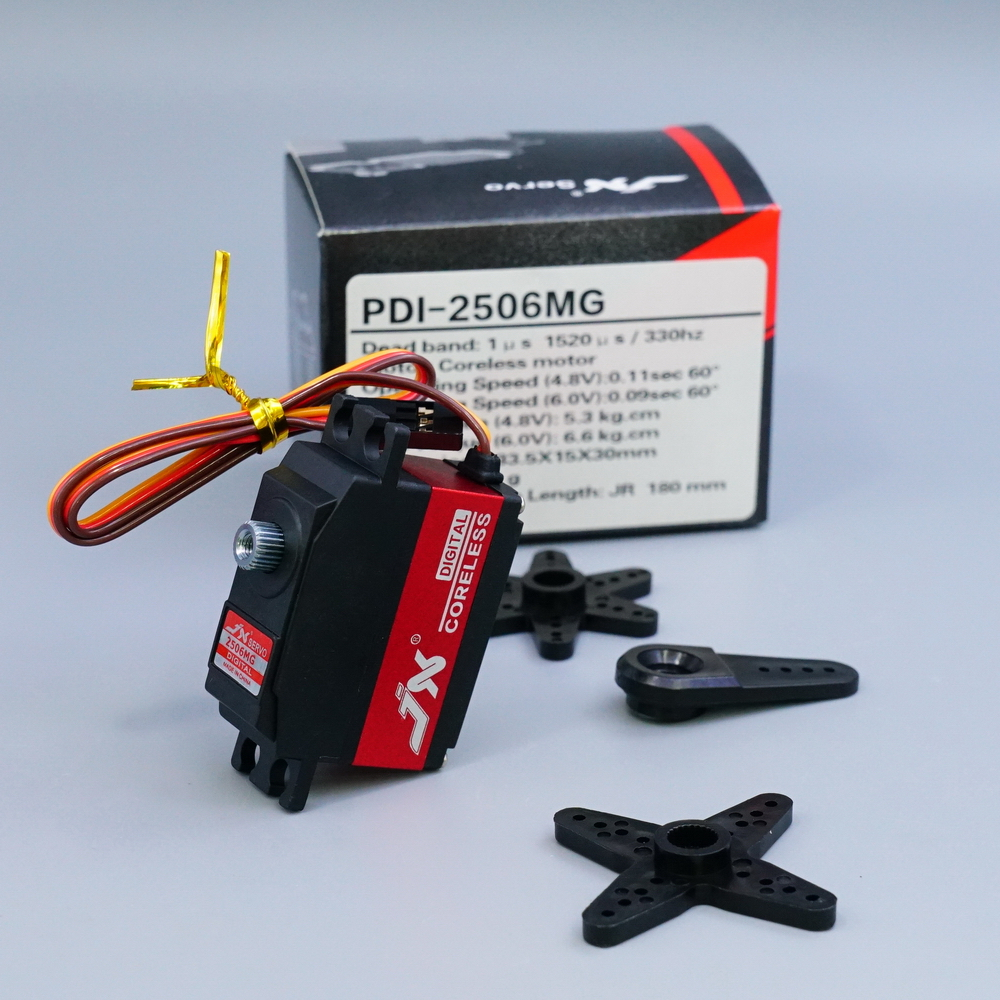 SERVO JX PDI-2506MG เสปคและขนาดตามข้อมูลด้านล่าง