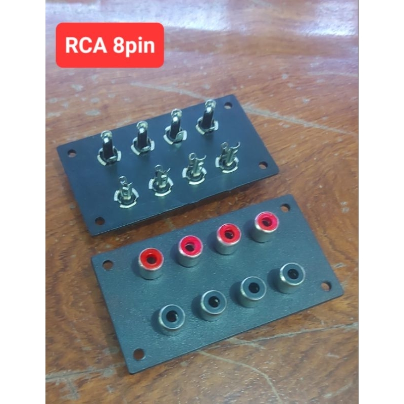 แจ็คตัวเมีย Rca 8pin/6pin/4pin/2pin/1pin (ราคาตัวละ)