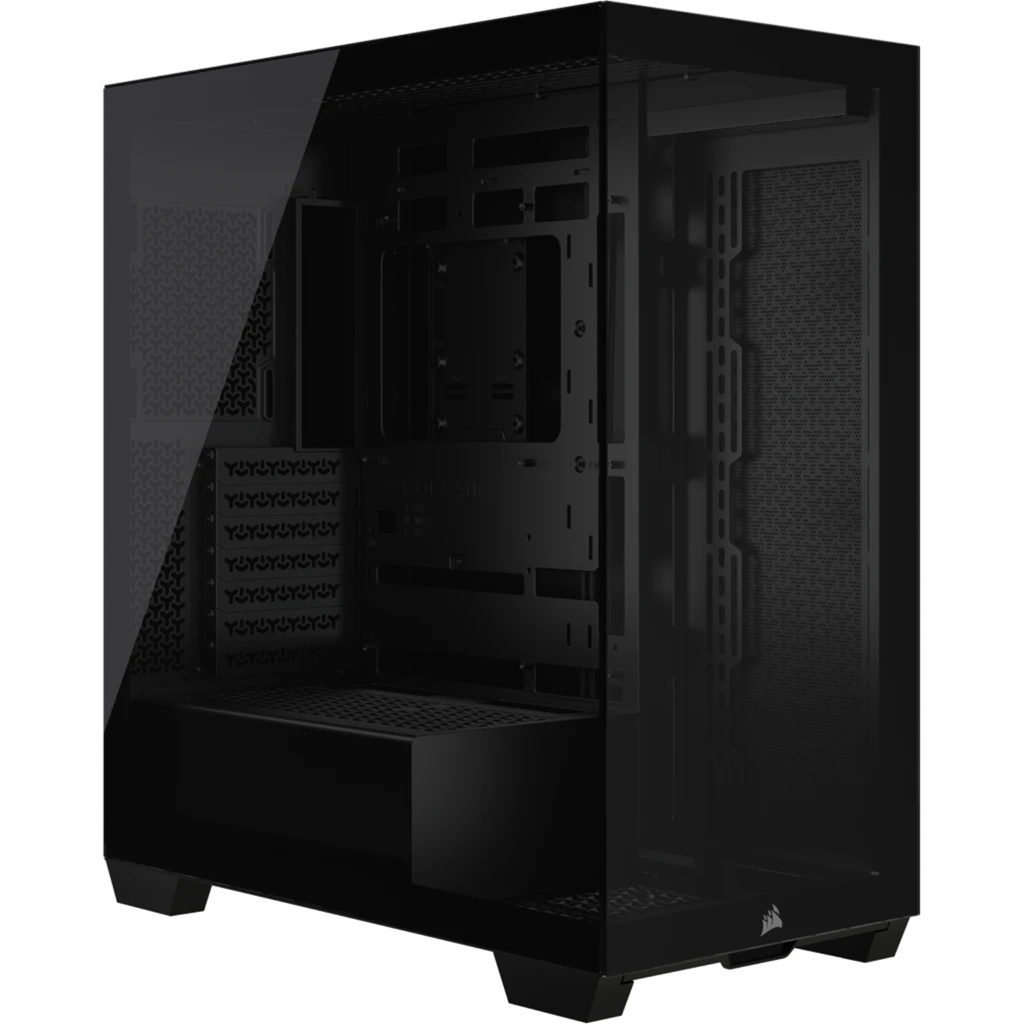 CASE CORSAIR 3500X BLACK MID-TOWER : CC-9011276-WW