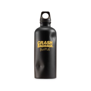 CRASH BAGGAGE ขวดน้ำสำหรับพกพา สีดำ