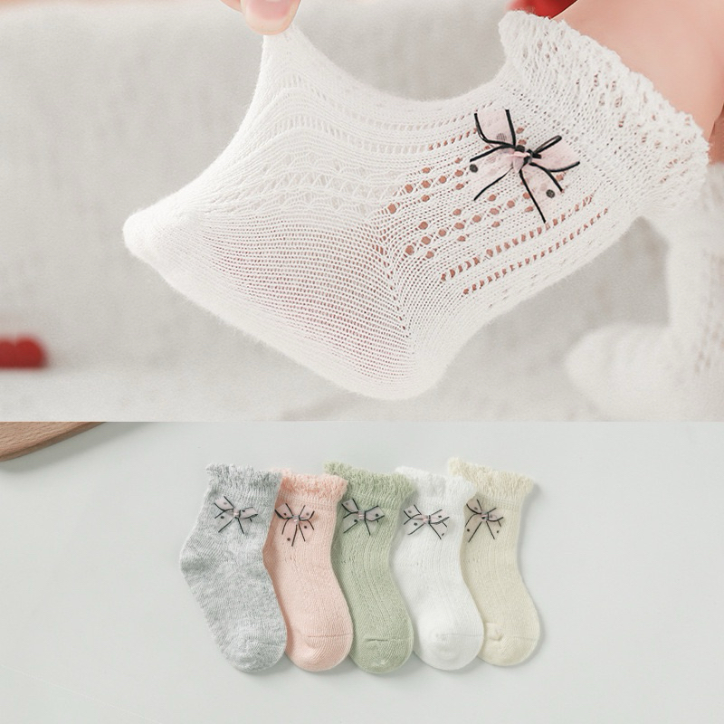 (พร้อมส่ง 37 สี) ถุงเท้าเด็กแรกเกิด-12 เดือน ถุงเท้าเด็กชายหญิง เบบี๋ baby boys girls cute socks